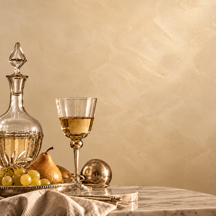 Gold Metallic Stucco