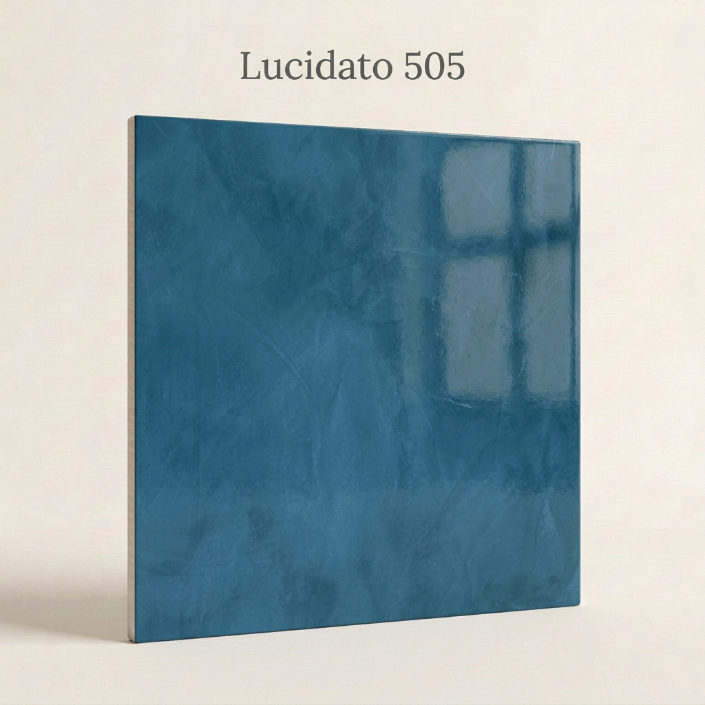Lucidato 505 polished plaster sample board