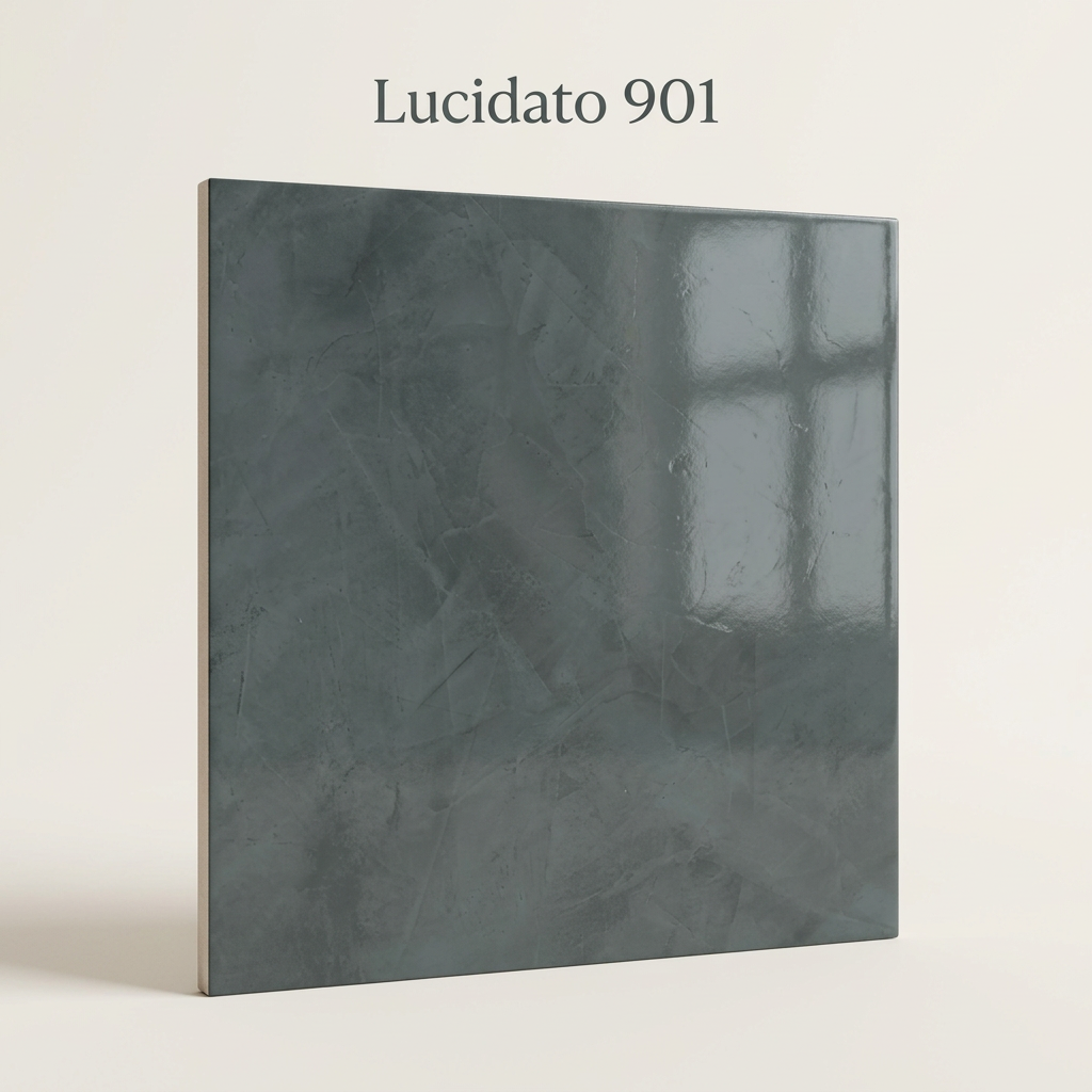 Lucidato 901 polished plaster sample board