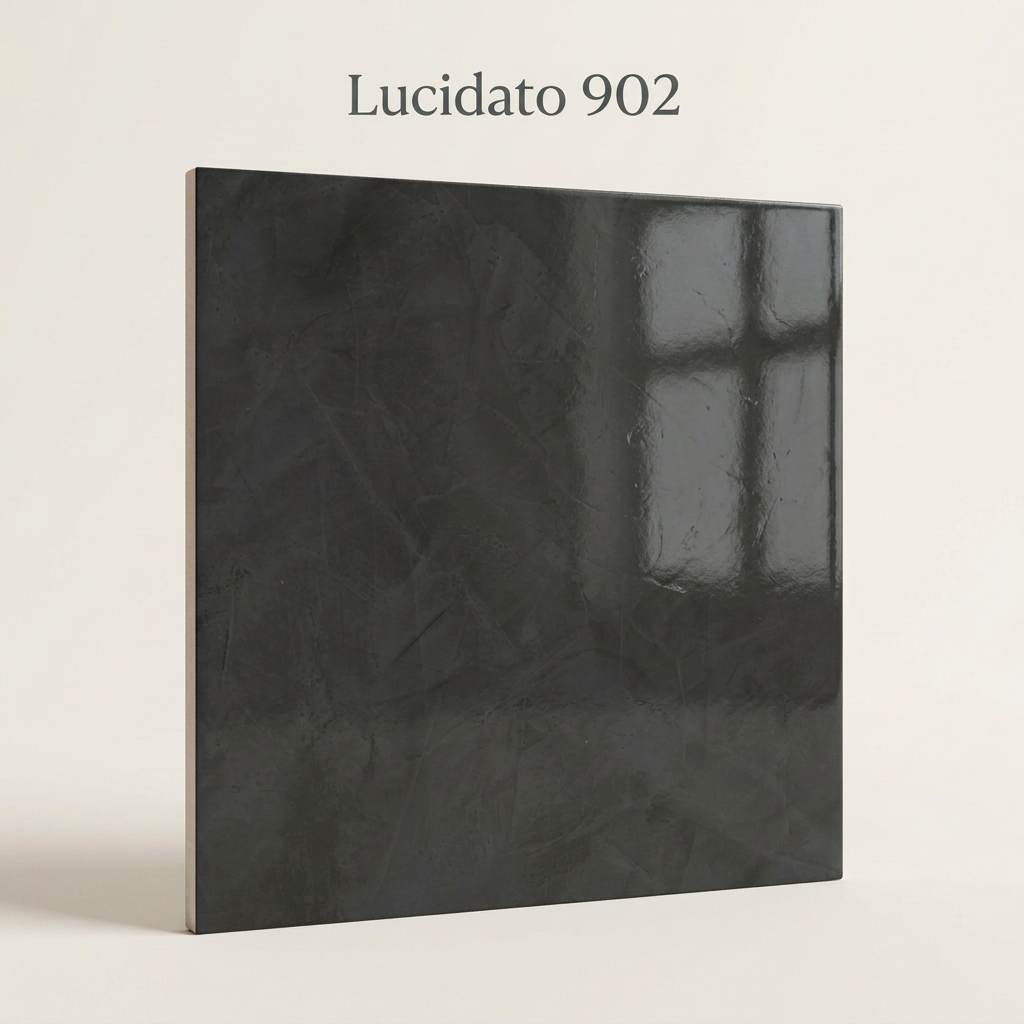 Lucidato 902 polished plaster sample board